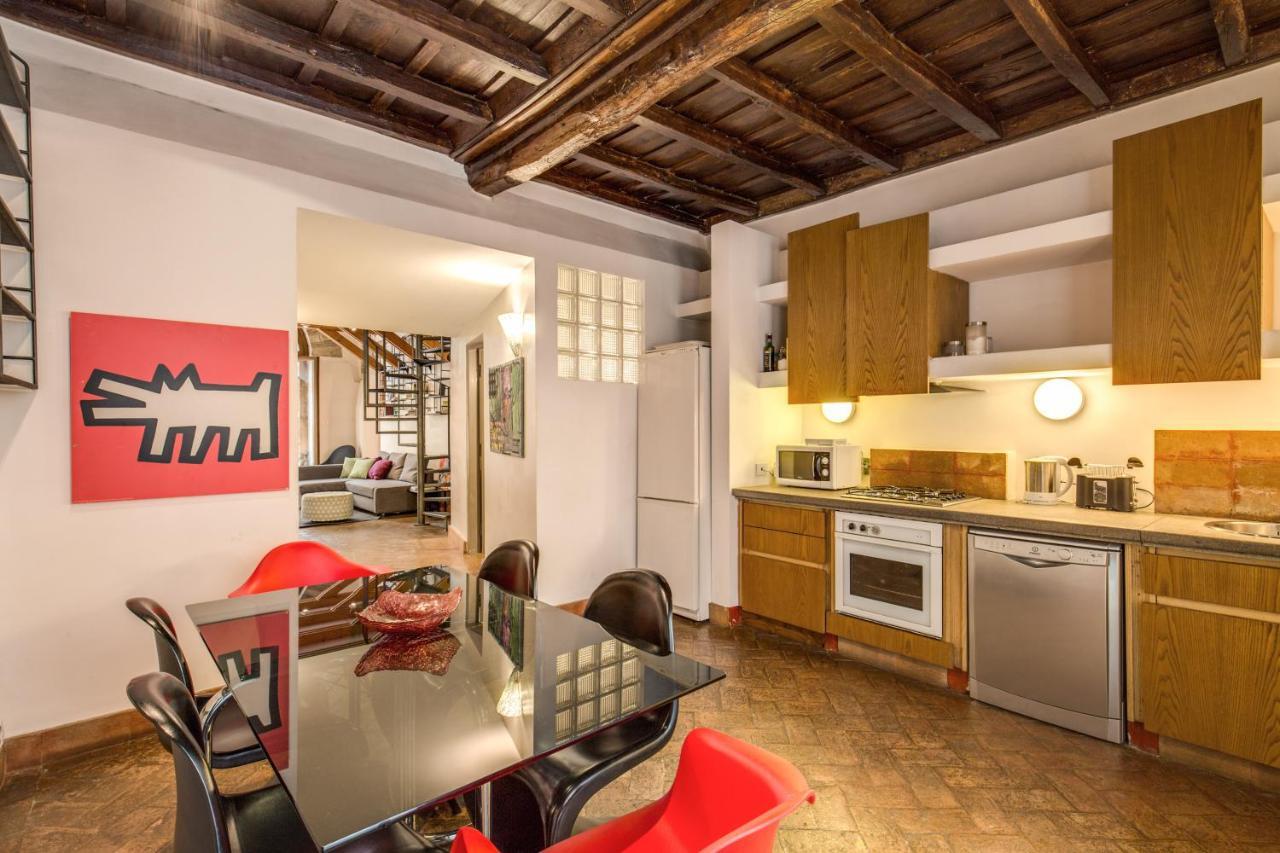 Trastevere Hyperloft & Garden Lägenhet Rom Exteriör bild